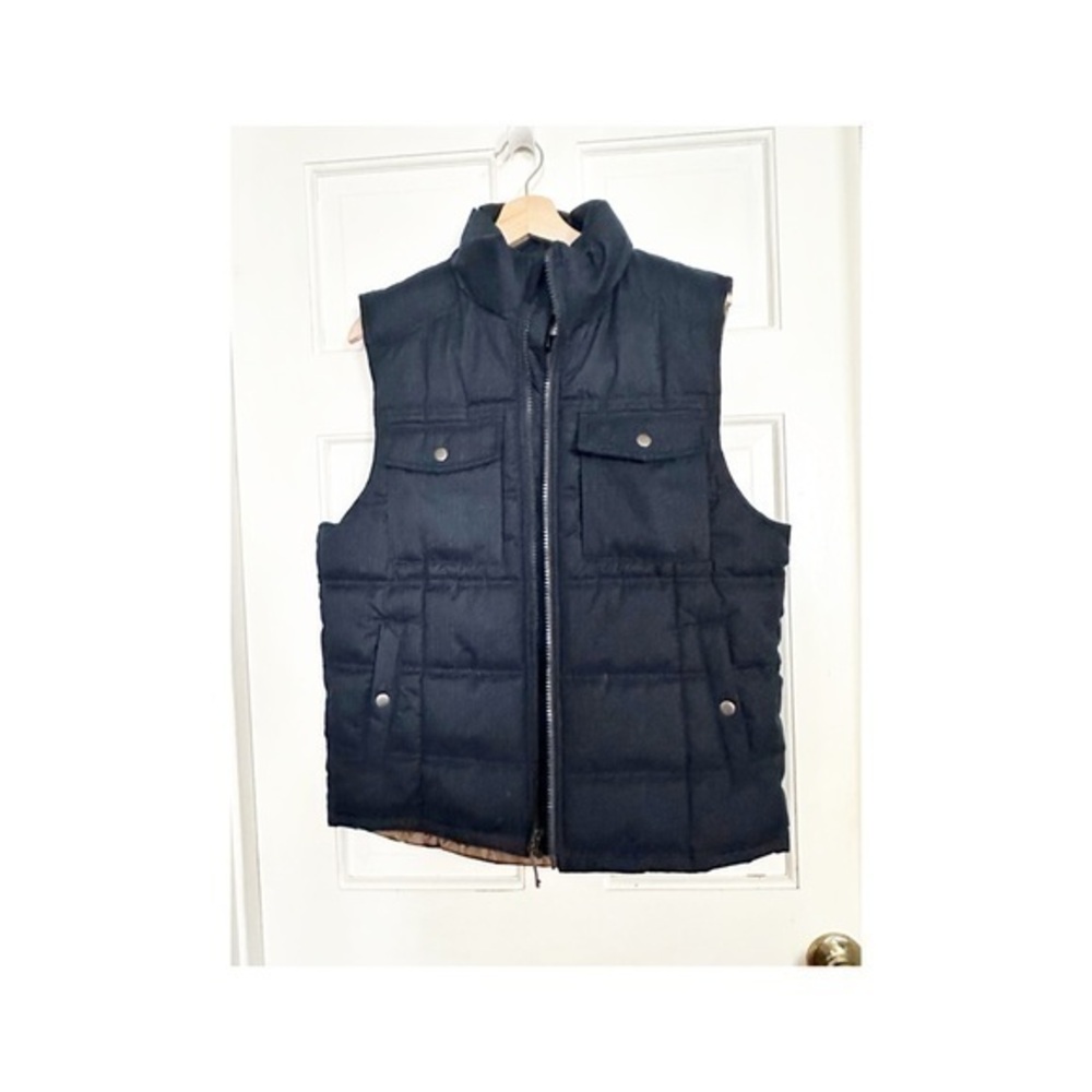 Goodiellow Blue Quilted Vest NWT Sz M